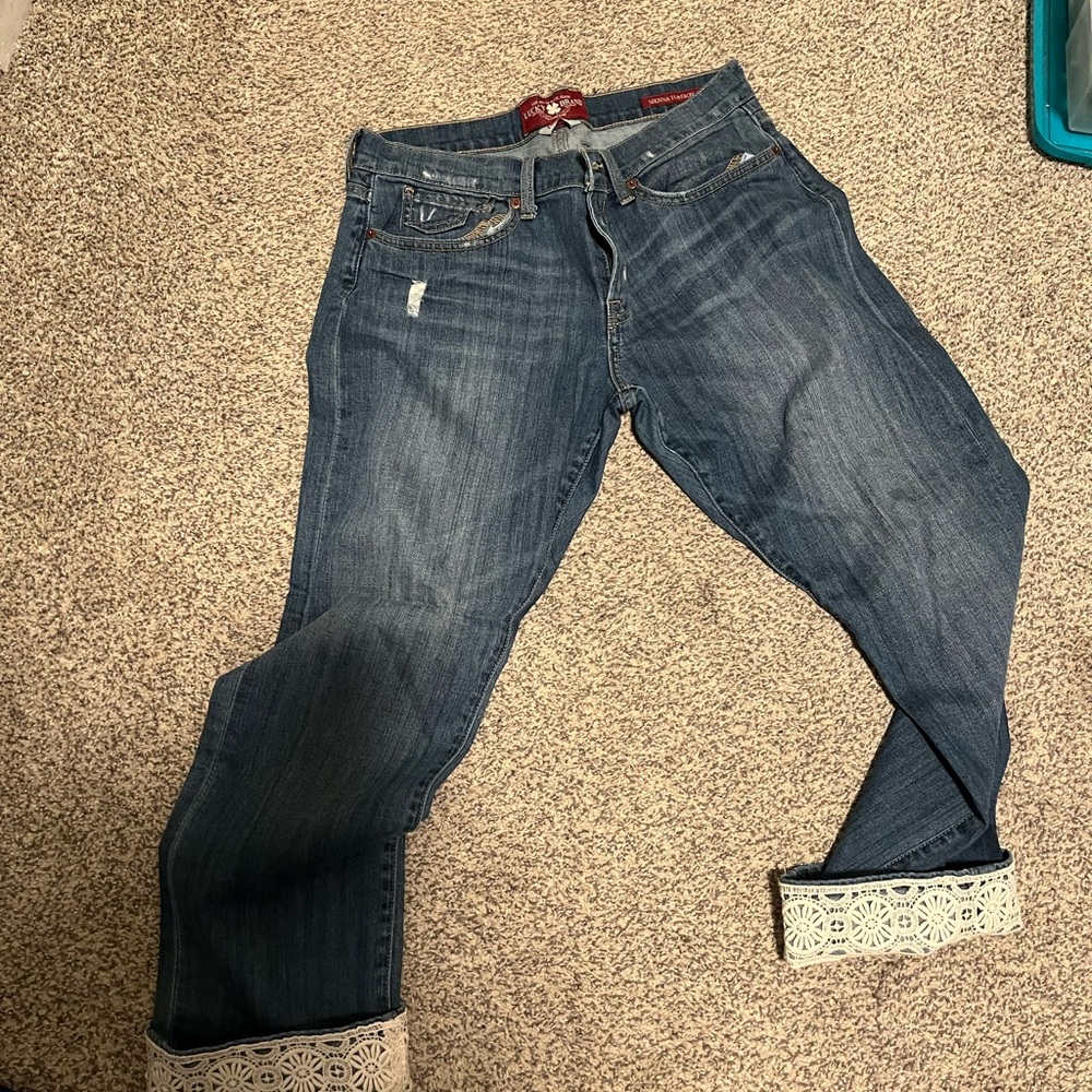Size 10 women’s Lucky Brand denim